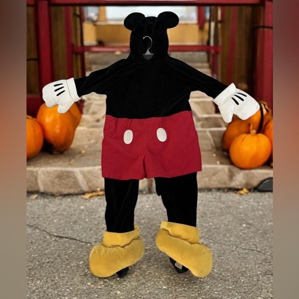 Disney Mickey Mouse Kids Costume - Black, Red, Yellow